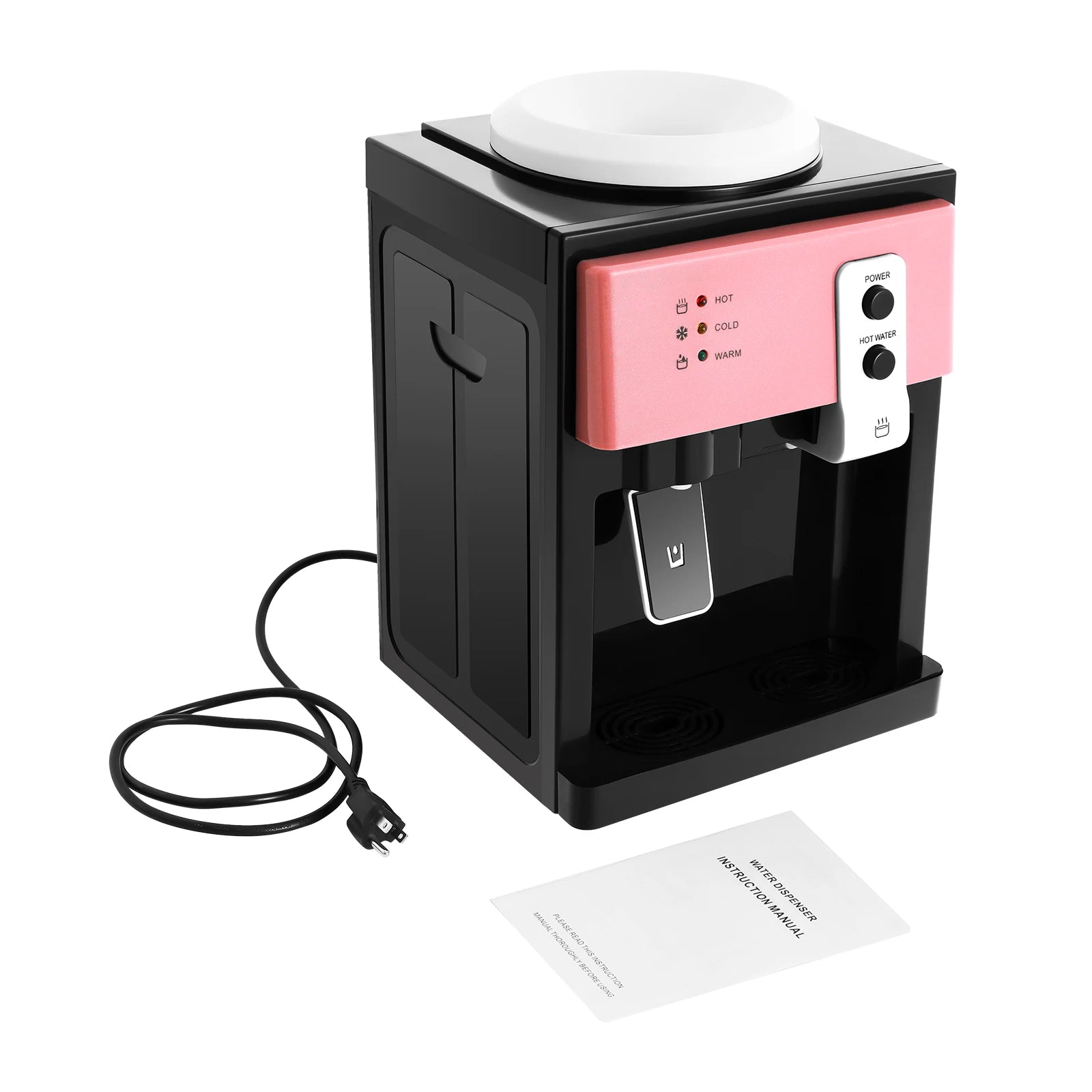 Hot & Cold Water Dispenser Desktop Top Load Machine
