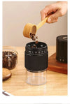 Coffee grinder with included USB cable