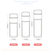 Glass tumbler with built-in stainless steel tea infuser