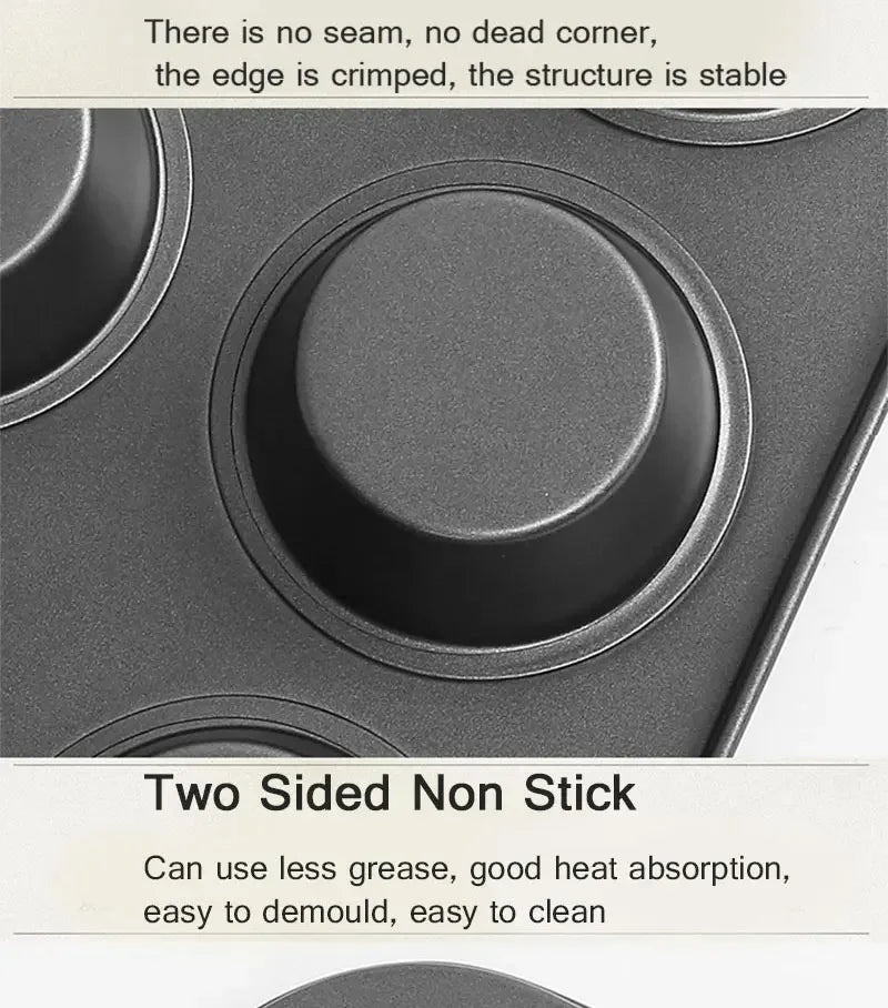 Non Stick Muffin Pan Cupcake Baking Tray