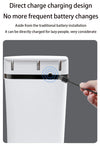 Hands-free infrared trash can with automatic lid