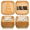 Disposable air fryer parchment paper liners