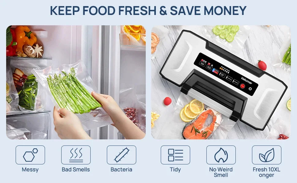 Vacuum Sealer Machine Food Storage Vacuum Pack Machine