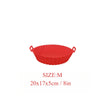 Reusable air fryer basket with lattice drain design