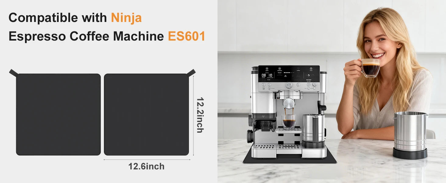 Sliding Pad for Ninja Espresso Coffee Machine ES601/ES701 Anti Slip Base Sliding Pad