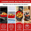 Silicone air fryer basket liner, non-stick