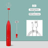 Electric frother with adjustable speed modes