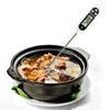 Compact instant-read probe thermometer for meat