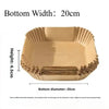 Non-stick disposable baking liners for air fryer