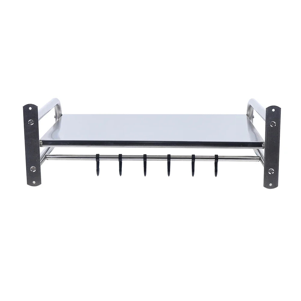 Microwave Oven Rack Stainless Steel Kitchen Shelf