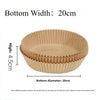 Non-stick parchment liners for air fryer basket and oven