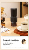 Electric burr grinder for coffee beans detail