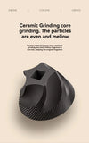 Coffee grinder grind size adjustment dial