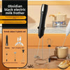 Electric milk frother stainless steel whisk head