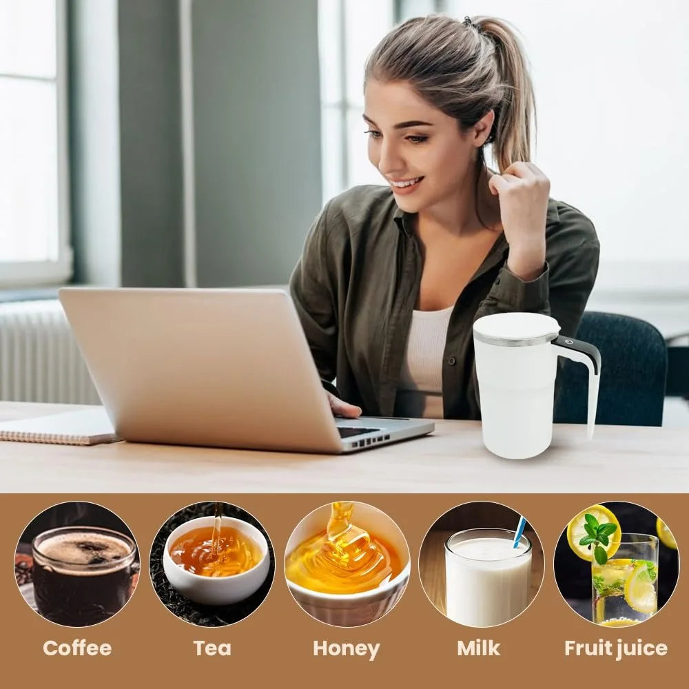 Self Stirring Coffee Mug Rechargeable Mixing Cup