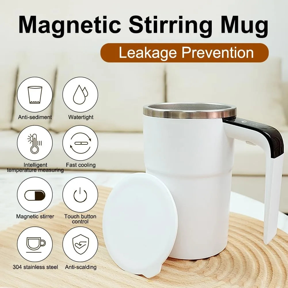 Self Stirring Coffee Mug Rechargeable Mixing Cup