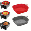 Reusable silicone air fryer liner basket