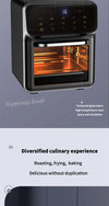 Oil-free convection oven air fryer, 10 litre