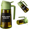 470ml glass oil sprayer and dispenser bottle for cooking