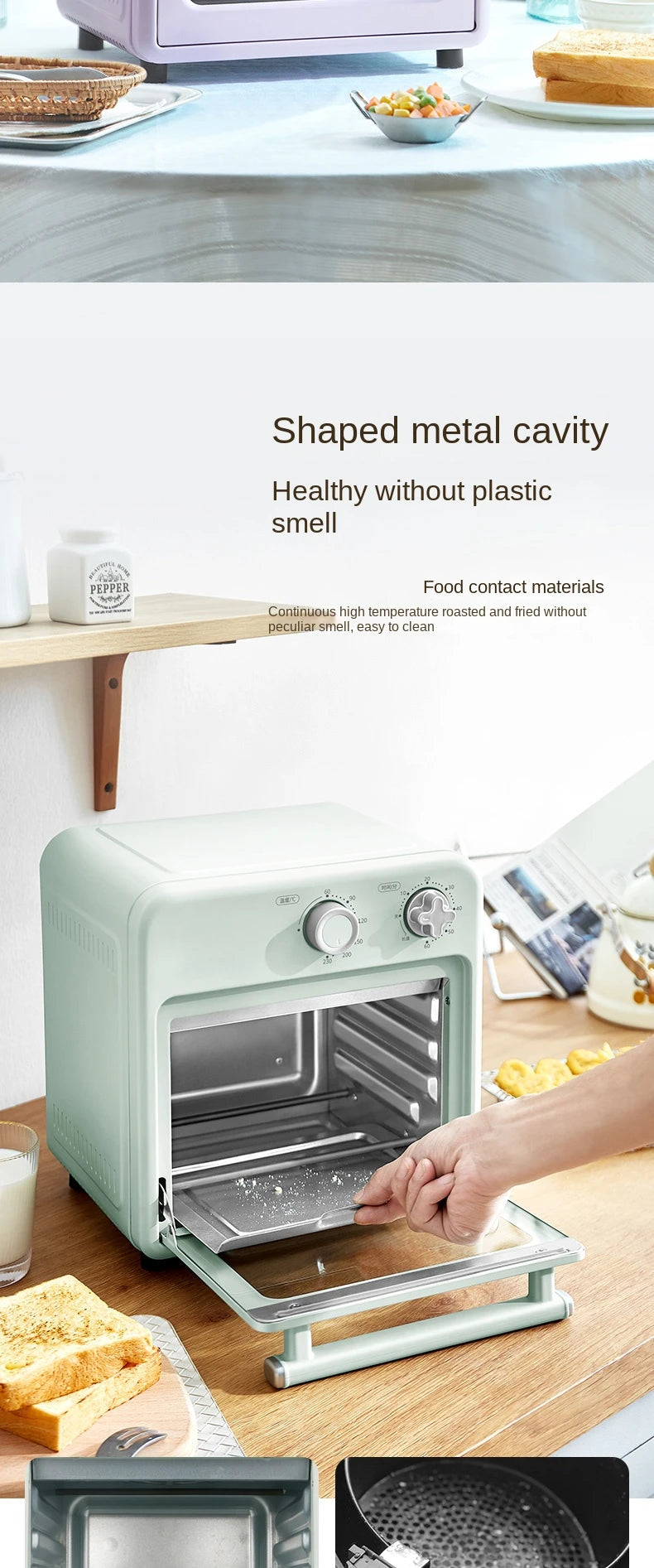 10L Air Fryer Oven Multi-Function Mini Oven