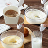 Cordless milk frother for coffee foam