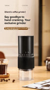Portable electric coffee grinder