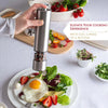 One-handed electric spice grinder with ceramic core