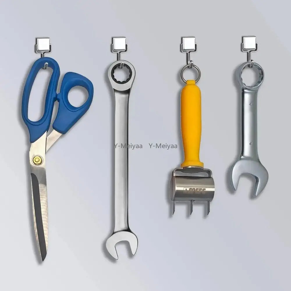 1-50PCS Strong Magnetic Hooks Multi-Purpose Storage Hooks Home Kitchen Bar Storage Hooks Key Storage Hooks Bathroom Hangers