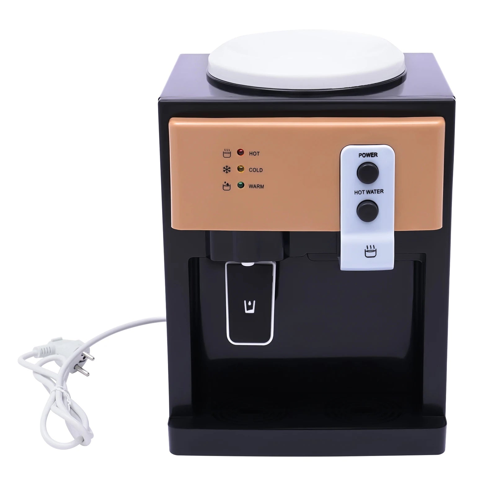 Hot & Cold Water Dispenser Desktop Top Load Machine