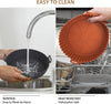 Non-stick silicone air fryer liner that doubles as a cake pan