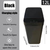 Touchless kitchen and bathroom trash can, 12 litre