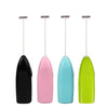 Battery-powered handheld frother and egg beater