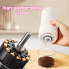 Electric burr grinder for coffee beans