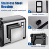 Stainless steel electric meat mincer machine