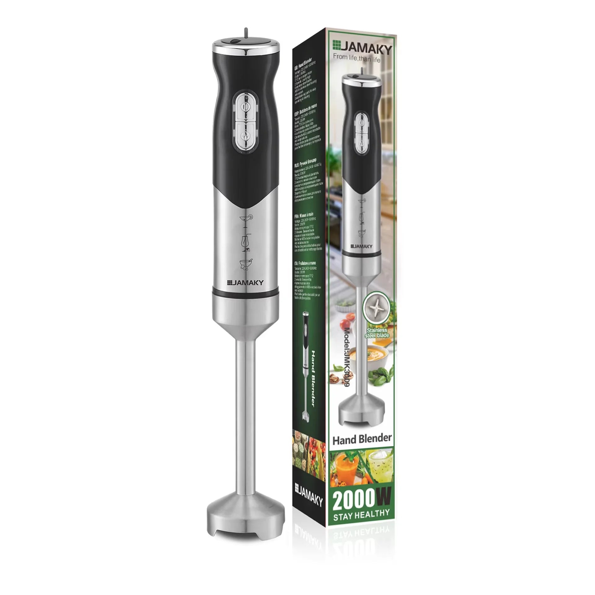 Handheld Blender Food Processor Meat Grinder