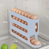Rolling egg dispenser tray for fridge