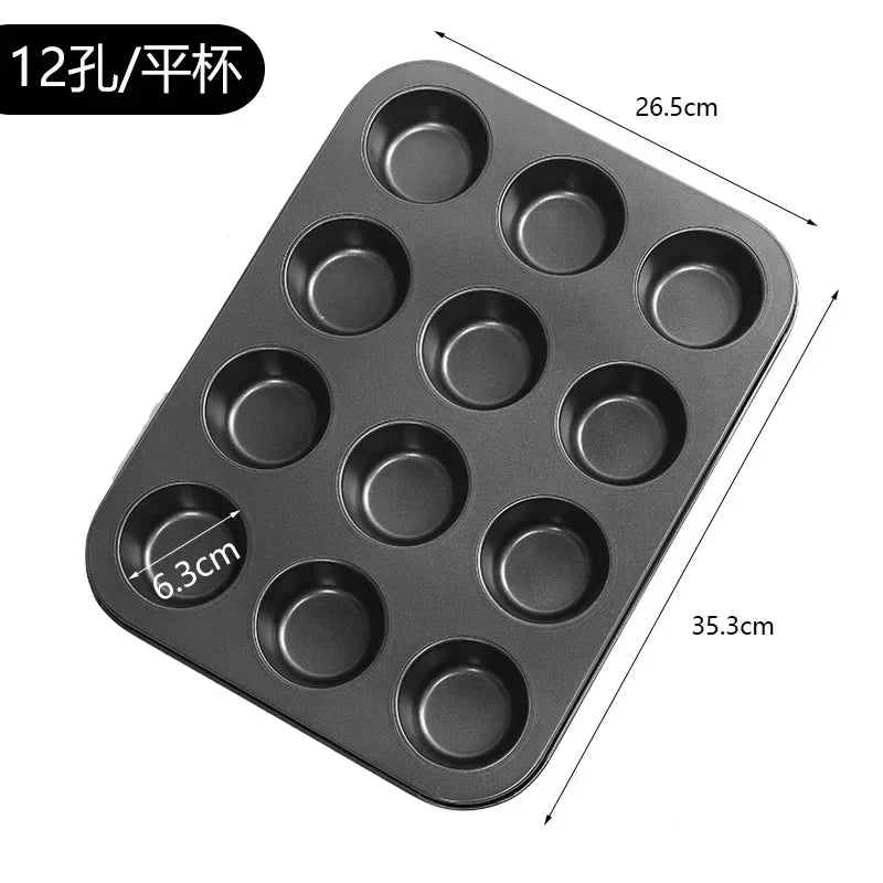 Non Stick Muffin Pan Cupcake Baking Tray