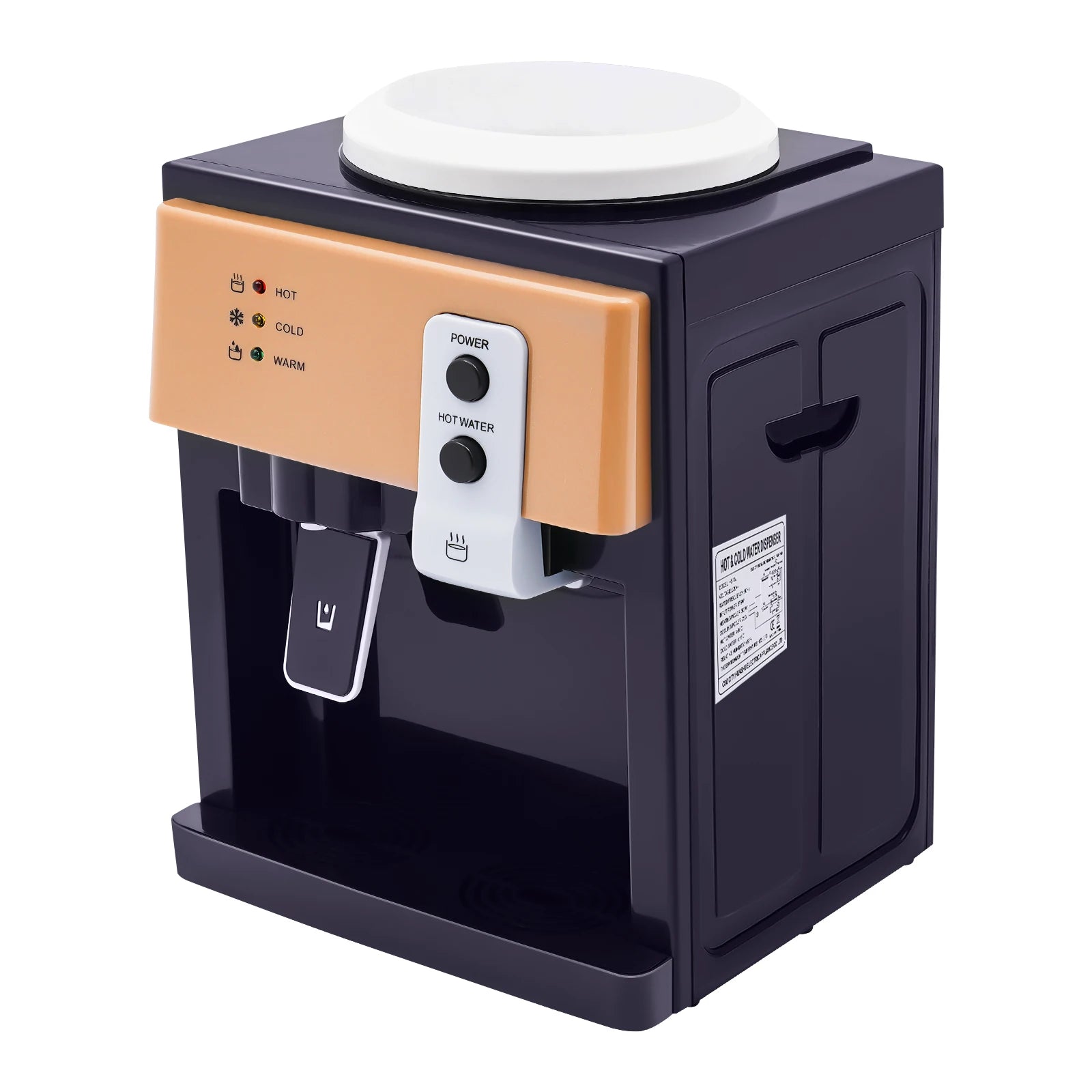 Hot & Cold Water Dispenser Desktop Top Load Machine
