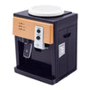 Top-load water dispenser with hot and cold options