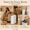 Joybos Smart Trash Can with Auto-Lining, Touchless Sensor Garbage Bin + Free Drawstring Bags, No-Mess Pull & Lift Wastebasket