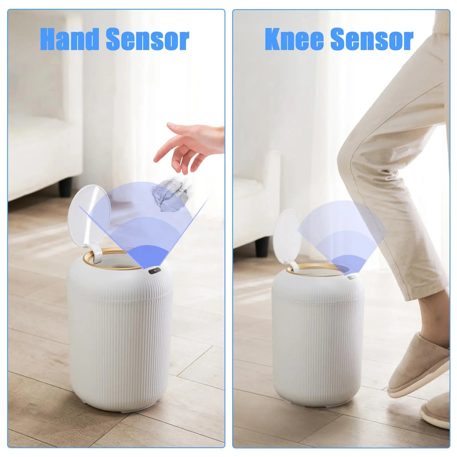 Automatic Sensor Trash Can Motion Lid Bin