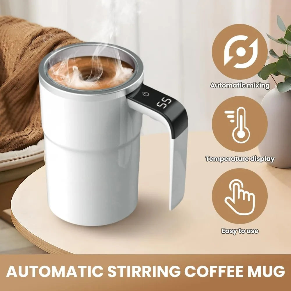 Self Stirring Coffee Mug Rechargeable Mixing Cup