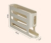 Gravity-fed rolling egg tray organizer