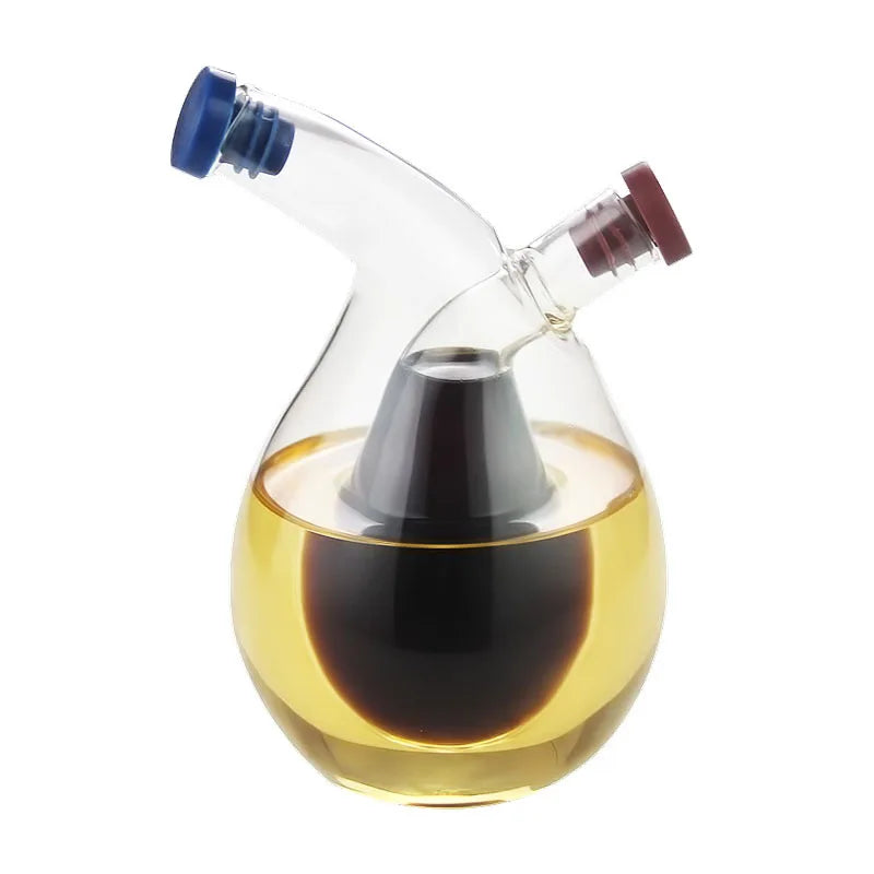 2-in-1 Oil & Vinegar Glass Dispenser
