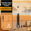 Cordless milk frother and egg beater
