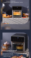 Oil-free convection oven air fryer, 10 litre