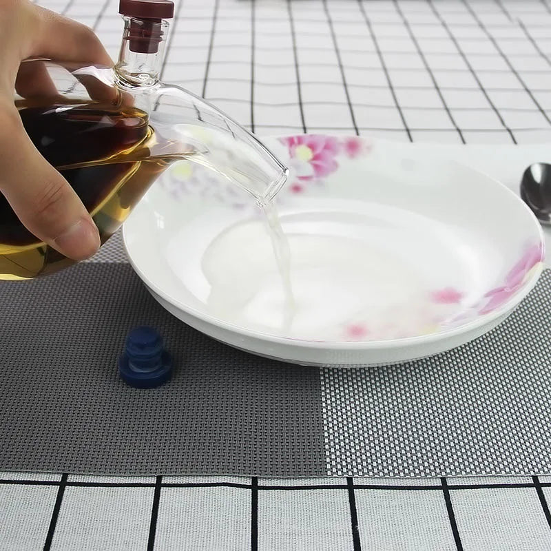 2-in-1 Oil & Vinegar Glass Dispenser