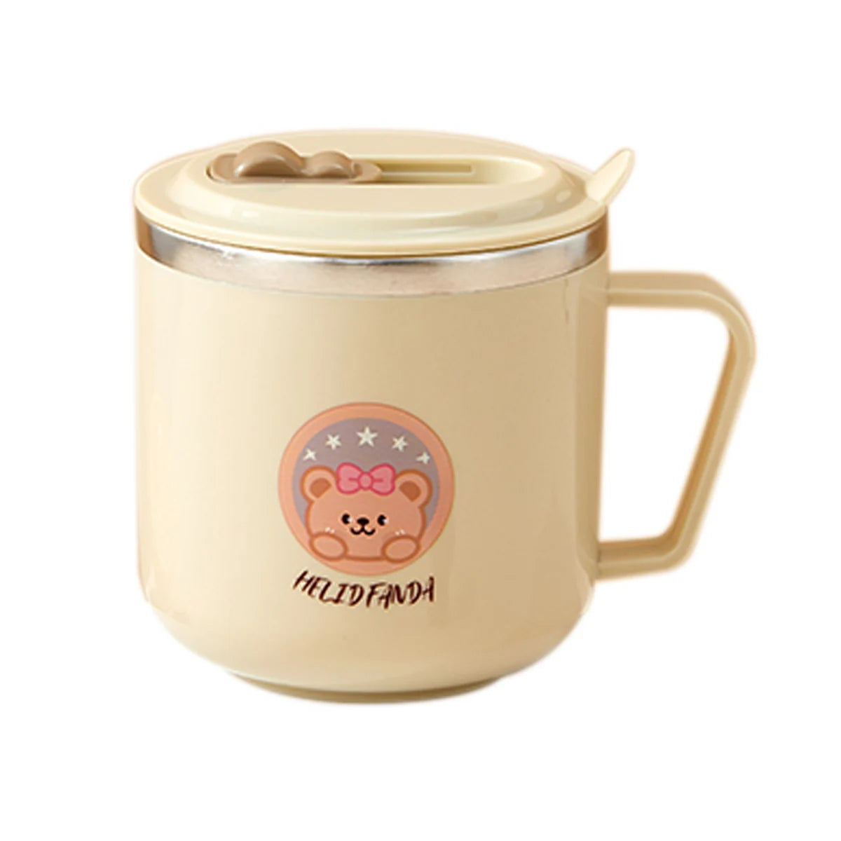 Capybara Kids Insulated Straw Water Bottle 270ml