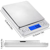 Digital precision kitchen scale, 3000g / 0.1g
