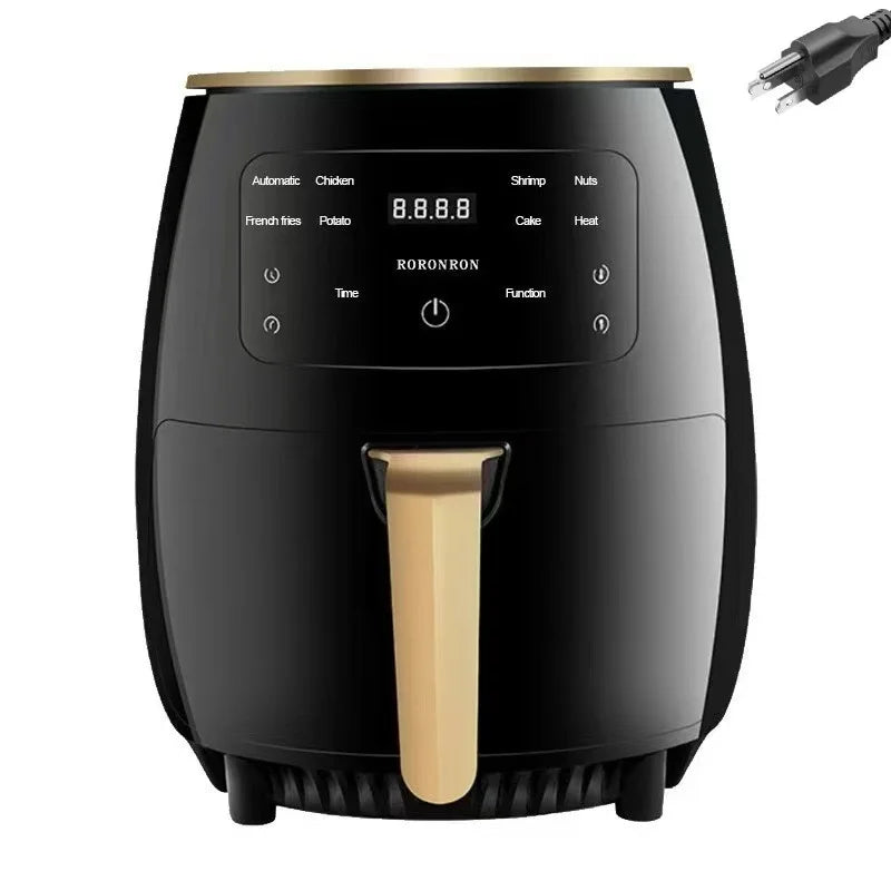 8L Airfryer Large Capacity Smart Touch Oven Visual Multifunctional Air Electric Fryer Electric Fryer French Fry Machine